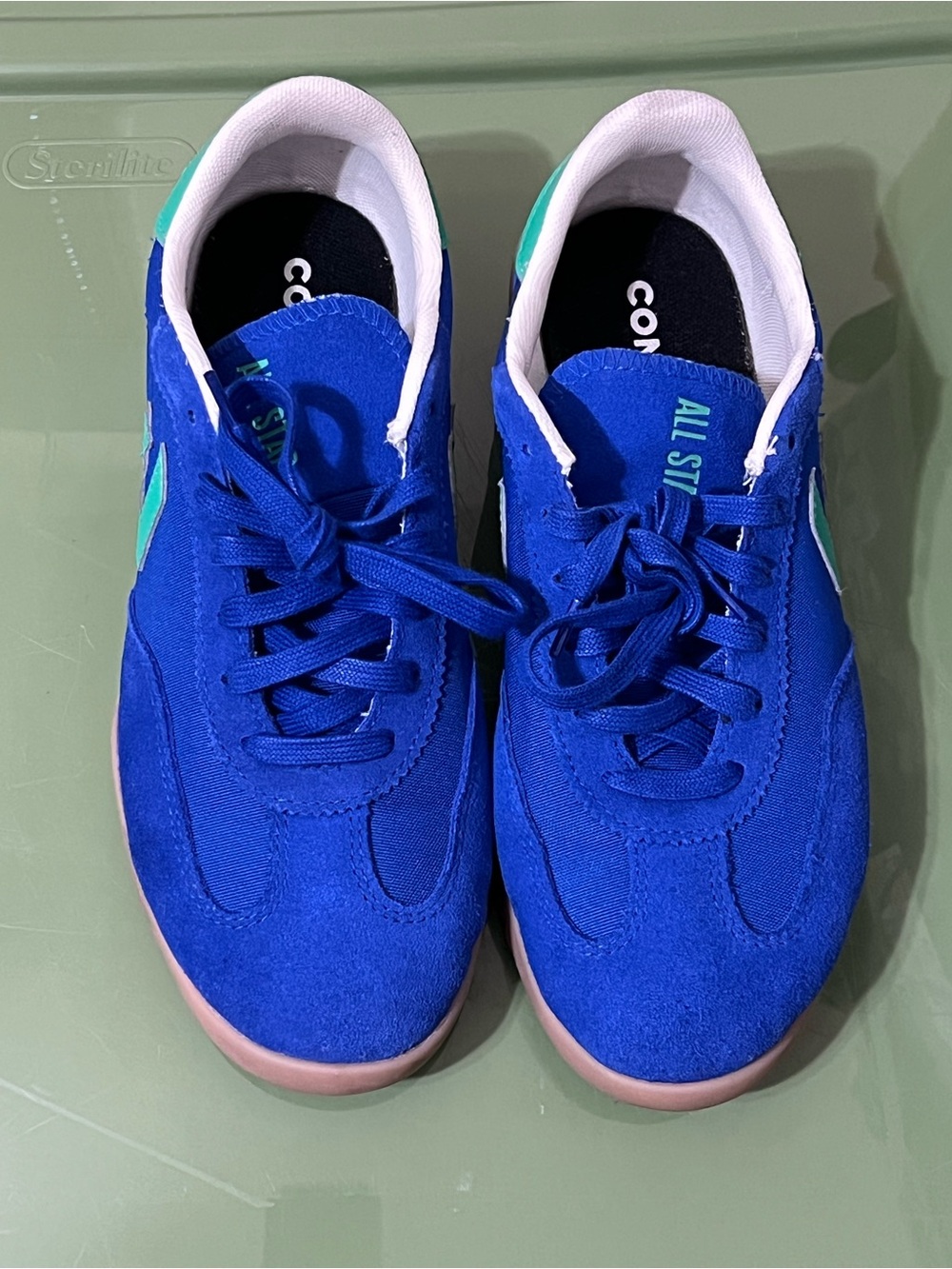 Converse Run Star Blue and Green size 8.5W